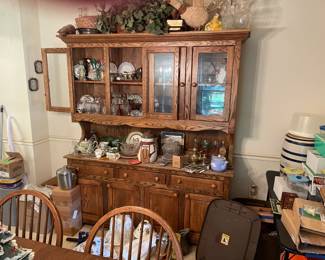 Breakfront/china cabinet-  