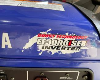 Yamaha 3000iseb Gas Inverter Generator