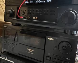 Assorted stereo components