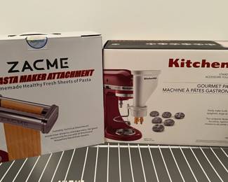 Kitchen-Aid attachments (new in box)