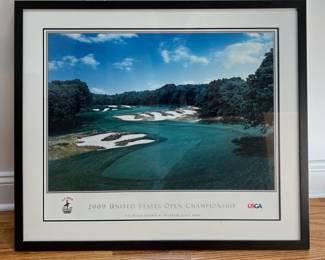 US Open framed posters
