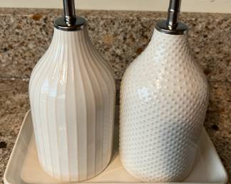 West Elm oil & vinegar set