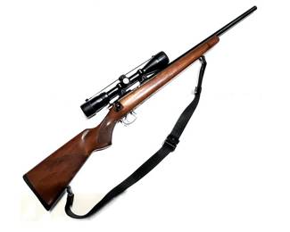 CZ 452 2E 22 caliber training rifle with scope