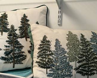 Holiday pillows (more holiday items available)
