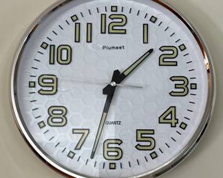 Plumset wall clock