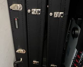 Assorted gun cases