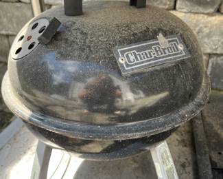 Small Char-Broil charcoal grill