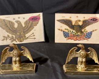 245 Vintage Eagle Decor