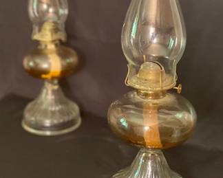 130 Pair Of Oil Lamps