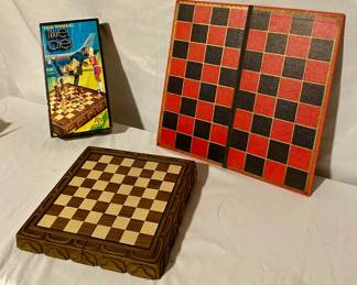 221 Vintage Travel Chess