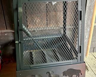 698 Wire Fire Pit New