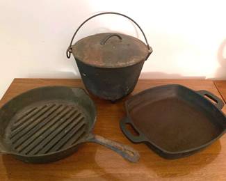 126 Cast Iron Trio