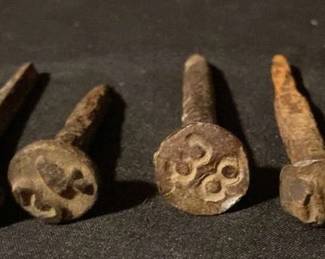 018 224 Railroad Dating Nails 38 50 Granite Cylinder