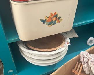 Ironstone basin bowls 