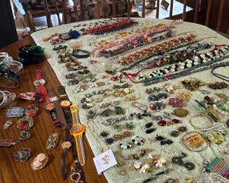 Wonderful Collection of Costume and Vintage Jewelry