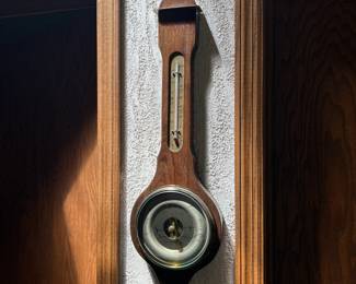 Vintage Banjo Style Barometer