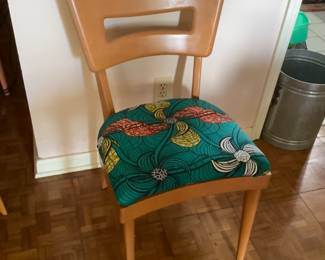 Four dog biscuit chairs