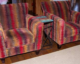 Beautifully patterned chairs