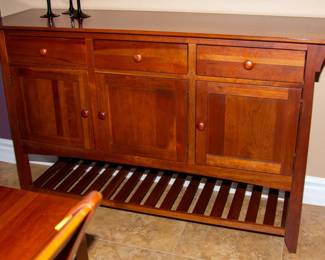 Beautiful wooden server