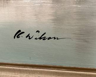 River in the Woods Framed Landscape  Art