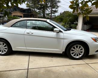 2012 Chrysler 200 Convertible Car, Low Miles 12,450, Kept in Garage, VIN: 1C3BCBEG0CN249329