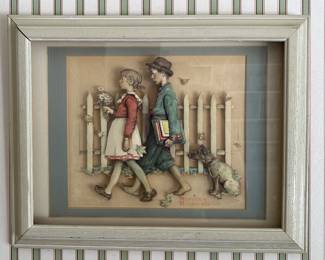 Norman Rockwell Framed Art