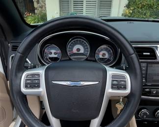 2012 Chrysler 200 Convertible Car, Low Miles 12,450, Kept in Garage, VIN: 1C3BCBEG0CN249329