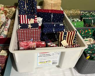 Patriotic quilt fabric 