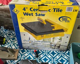 Wet saw