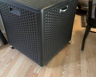 Large rolling Hamper 
 $30