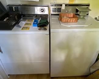 GE washer and dryer