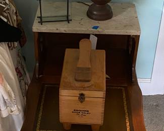Marble Top side table