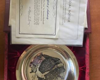 Etched Sterling Plate