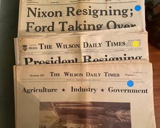 Wilson Newspapers 1970's