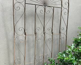 De practice metal screen for outdoors 