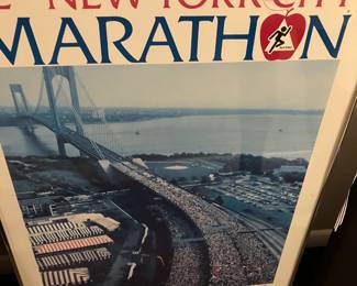 New York City marathon print