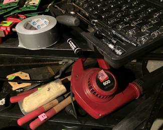 Tools and toro blower