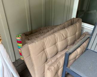 Front gate  cushions 