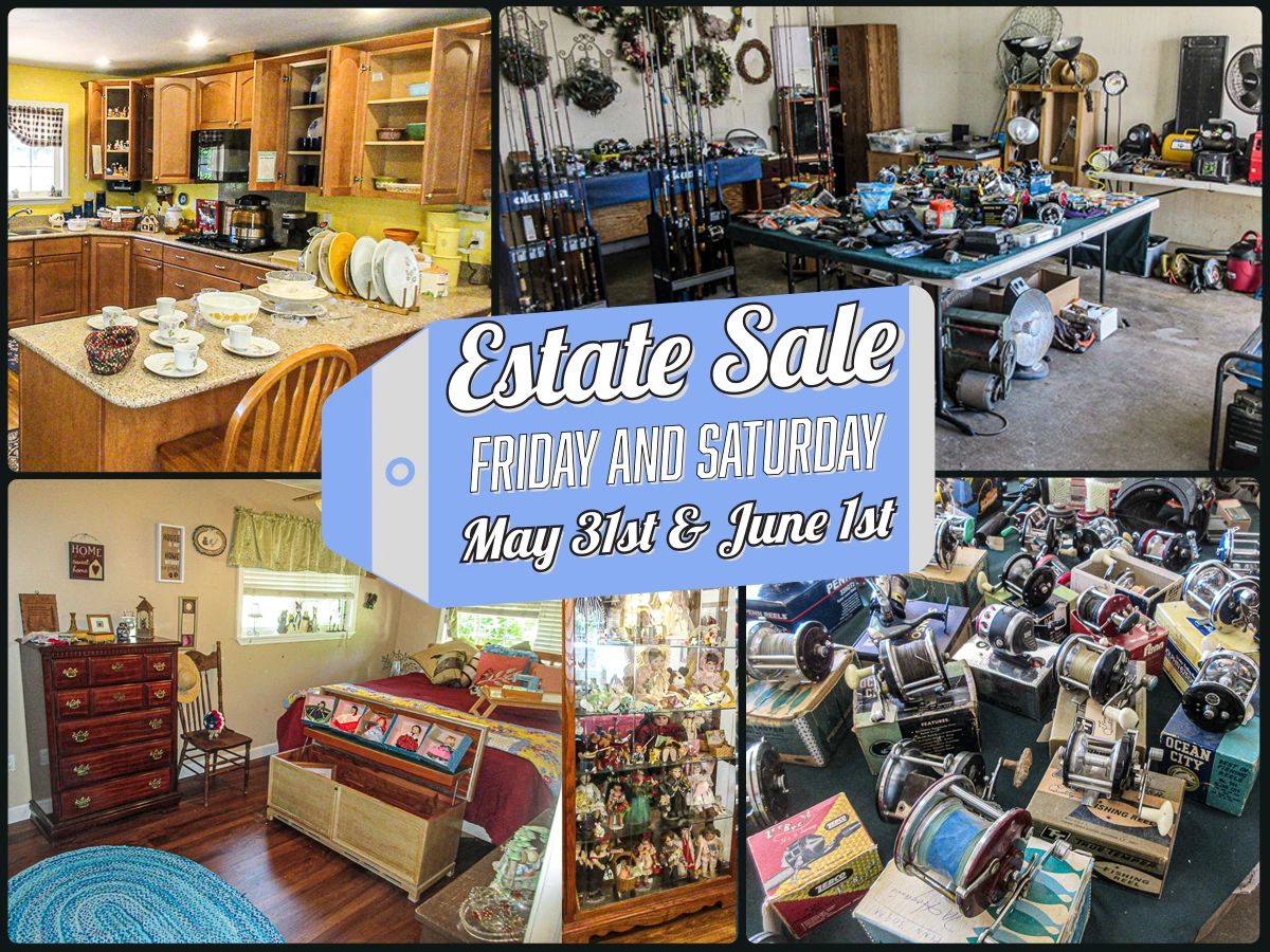 1st of 2 Estate Sales in Escalon by Treasures... starts on 5/31/2024