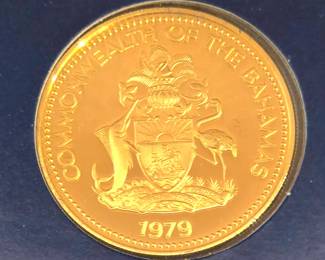 Gold Coin, Franklin Mint...keep watching. Just getting started