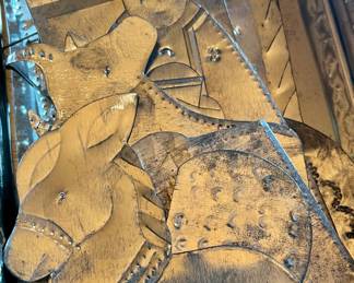 MEXICAN NATIVITY TIN SET.