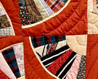 FUN QUILTS!  FAN QUILT.