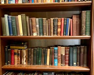 LARGE SELECTION OF ANTIQUARIAN BOOKS ON THE HISTORY OF THE CHRISTIAN CHURCH, DISCIPLES OF CHRIST IN THE NATION.  