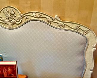 ADELE KERR FRENCH AND UPHOLSTERED HEADBOARD.  BEAUTIFUL!