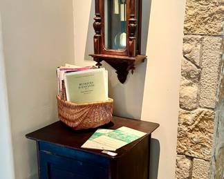 VINTAGE SHEET MUSIC CABINET