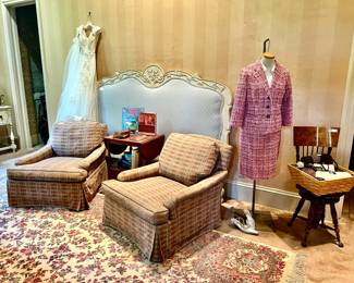 Family has removed wedding dress. 