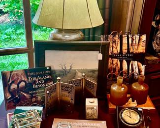 NOTICE THE TEXAS CAPITOL DOOR HINGES.  JOHN GRAVES SIGNED BOOK.