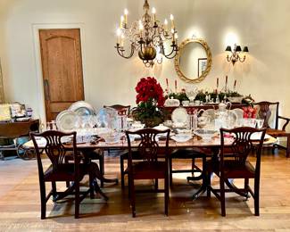LARGE DINING ROOM FULL OF BEAUTIFUL THINGS!