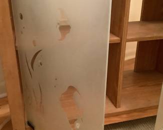 Fish design on doors