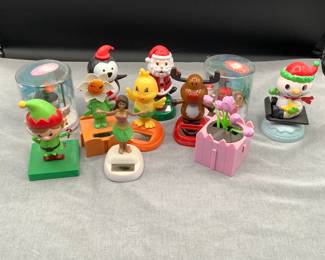 More solar activated motion toys